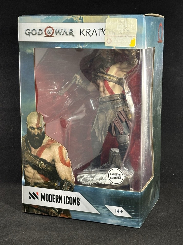 God of War: Ragnarok Kratos Statue Figure PVC Official Sony Modern Icons #14