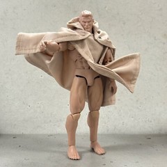 SU-TAC-C-TAN: 1/12 Sand Tactical Hooded Poncho for 6″ action figure