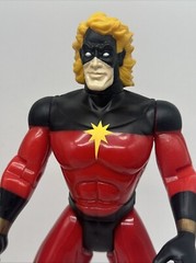 1997 Marvel Universe Toy Biz Captain Marvel 10″ Action Figure w/Box