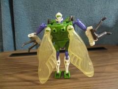Vintage 1997 Transformers Beast Wars CICADACON Near Complete Hard To Find