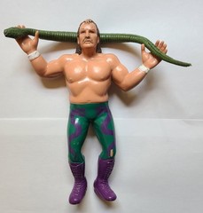 Vintage Jake The Snake Roberts LJN Titan Sports With Damein Figure 1987 Wwf Wwe