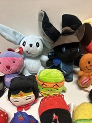 Disney Plush Lot plus Random Small Toys Plush