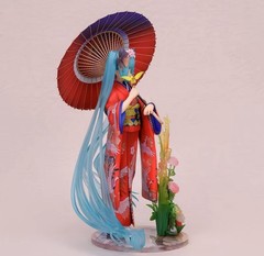 12″ Kimono Stronger Hatsune Miku Umbrella PVC Collectible Anime Action Figure