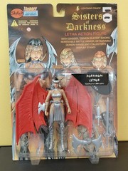 1998 Sisters of Darkness Letha Platinum Action Figure Skybolt Comics