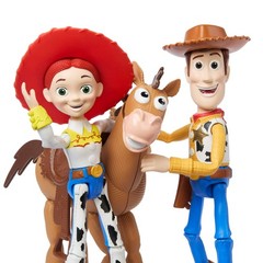 Disney Pixar Storytellers Toy Story Woody, Jessie & Bullseye Posable