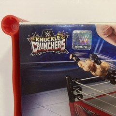 ~ NIB WWE Knuckle Crunchers 3” BROCK LESNAR Figure & Rebound Ring 2024 Mattel