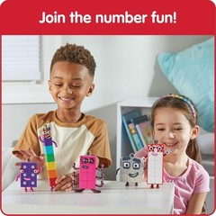 Numberblocks Friends Six to Ten Figures – Official Licensed Character Action …