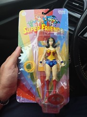 🔥New Red Platinum Super Friends Wonder Woman🔥 In Hand!! Platinum