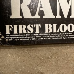 N2Toys 2001 RAMBO First Blood Pt II Sylvester Stallone Rambo Action Figure READ