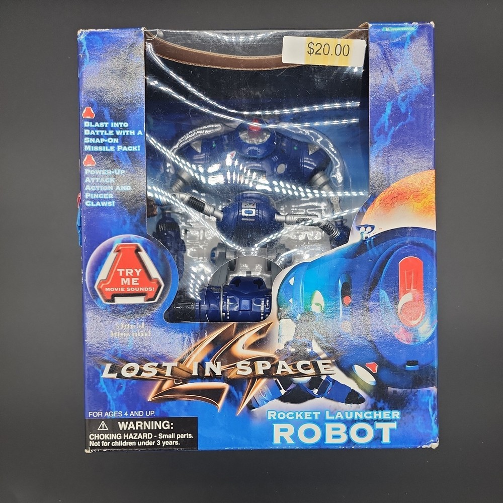 Lost in Space 1997 Trendmasters Rocket Launcher Robot NIB New in Box Vintage