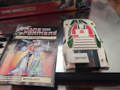 Vintage G1 Transformers Wheeljack 95% Complete 1980 82 Pre Rub W/ Display Box*
