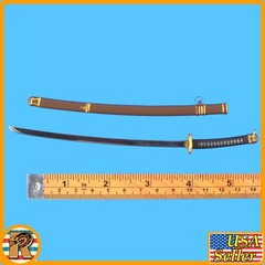 Captain Sam 77th Div. – Metal Samurai Sword – 1/6 Scale – DID Action Figures