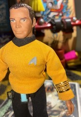 Mego type 2 Captain Kirk Star Trek Vintage Original 1974 Figure missing phaser