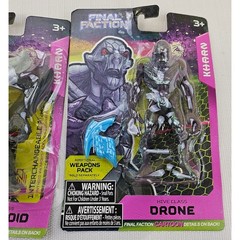 Final Faction Kharn Hive Class Synthoid Action Figure 3+ lot of 4 New