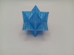 Retro Bit for Tron vintage style display BIT blue sparkle glow in the dark