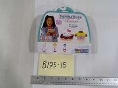Squishmallows Squish-a-longs Hello Kitty Friends Mini Figure Set Toy New Multi