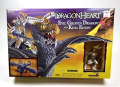 Evil Griffin Dragon & King Einon Dragonheart Figure Set New Sealed 1996 Kenner