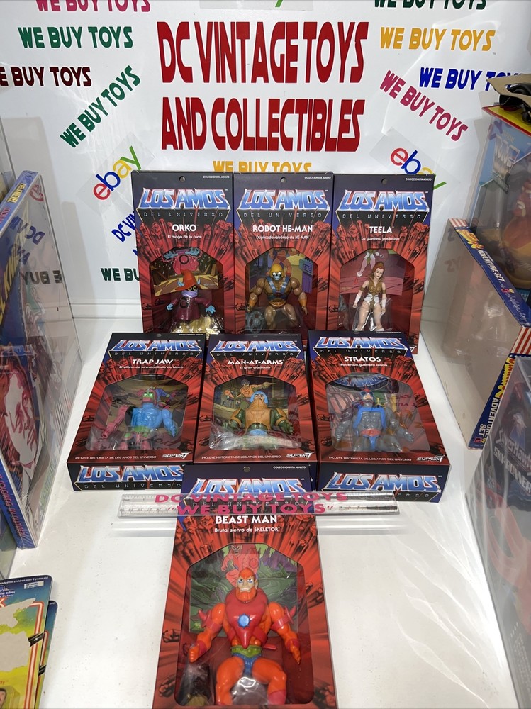 Masters of the Universe MOTU Los Amos Del Universo Vintage Mexico He-Man Super7