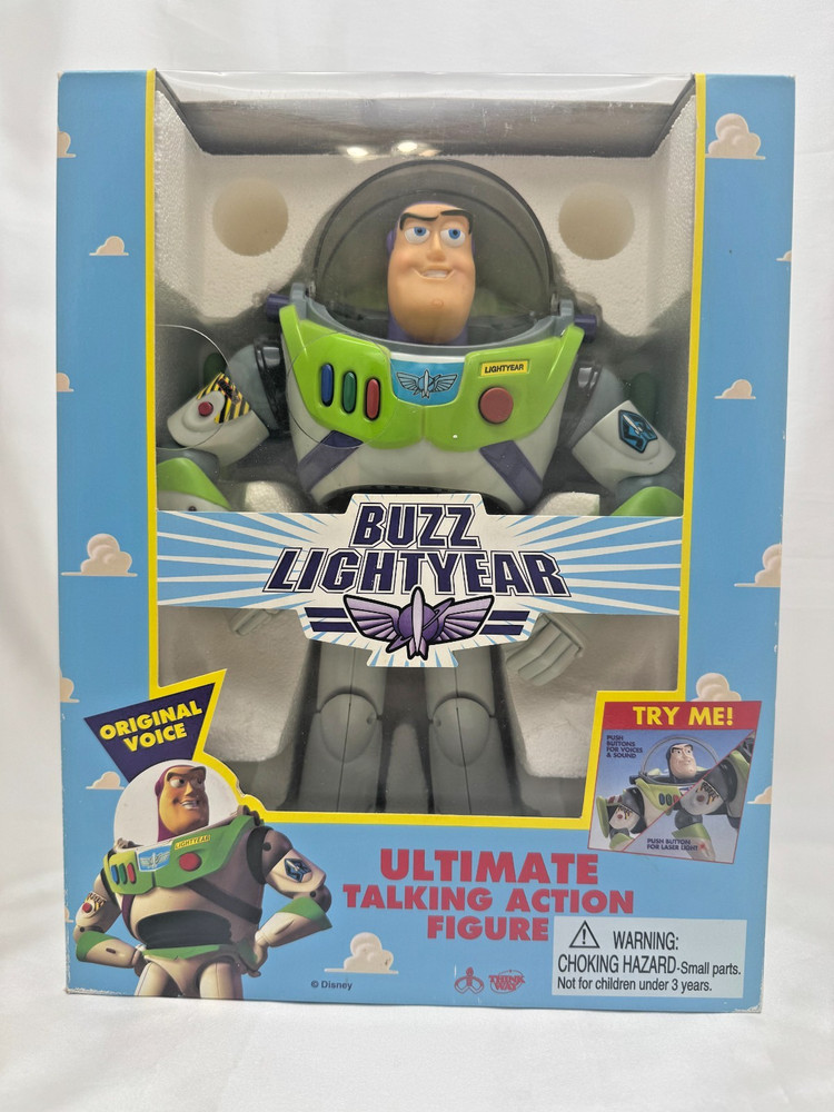 Toy Story 1 Buzz Lightyear Ultimate Talking Action Figure Vintage Edition 1995