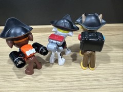 Paw Patrol 2017 Target Exclusive Pirate Pups Action Pack Lot Of 7 Figures Tested