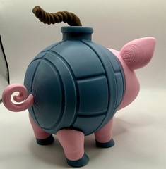 Svinino Bombondino | Italian Brainrot 3D Printed Figurine | Meme Collectible