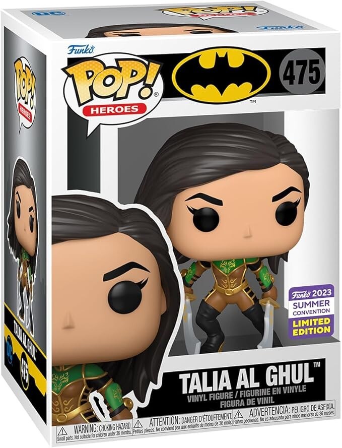 Pop Heroes DC Super Heroes 47 Talia Al Ghul Vinyl Figure