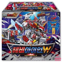 Metal Cardbot W HEAVYIRON W Transforming Car Robot Korean Toy 2025