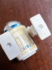 VINTAGE KENNER STAR WARS 1977 HONG KONG R2-D2 ARTOO SCOPE & C-3PO THREEPIO LOT