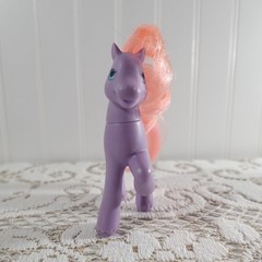 Hasbro My Little Pony G2 Petal Blossom Purple Pony Pink Hair 1997