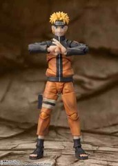 New Bandai S.H.Figuarts Naruto Uzumaki Battle Scarred-Tamashii Action Figure Toy