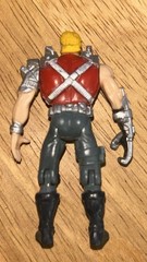 Vintage Toy Biz Battle Builders Razor Mini Figure Toy 1996 Hurricane