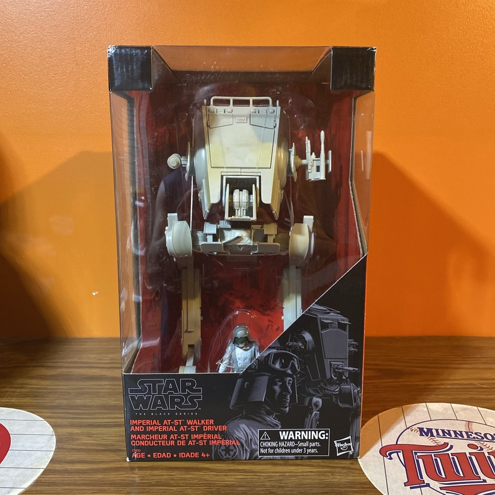 Hasbro Star Wars The Black Series Imperial AT-ST Walker and Driver (New Sealed)