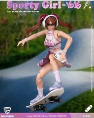 Crazy Figure Sport Girl YoYo Female 6″ Figure “NEW – US SELLER & I SHIP DAILY”