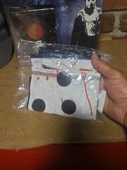 Set Of 3 Friday The 13th Jason Voorhees Collector Box, Hat And Neck Gaiter.