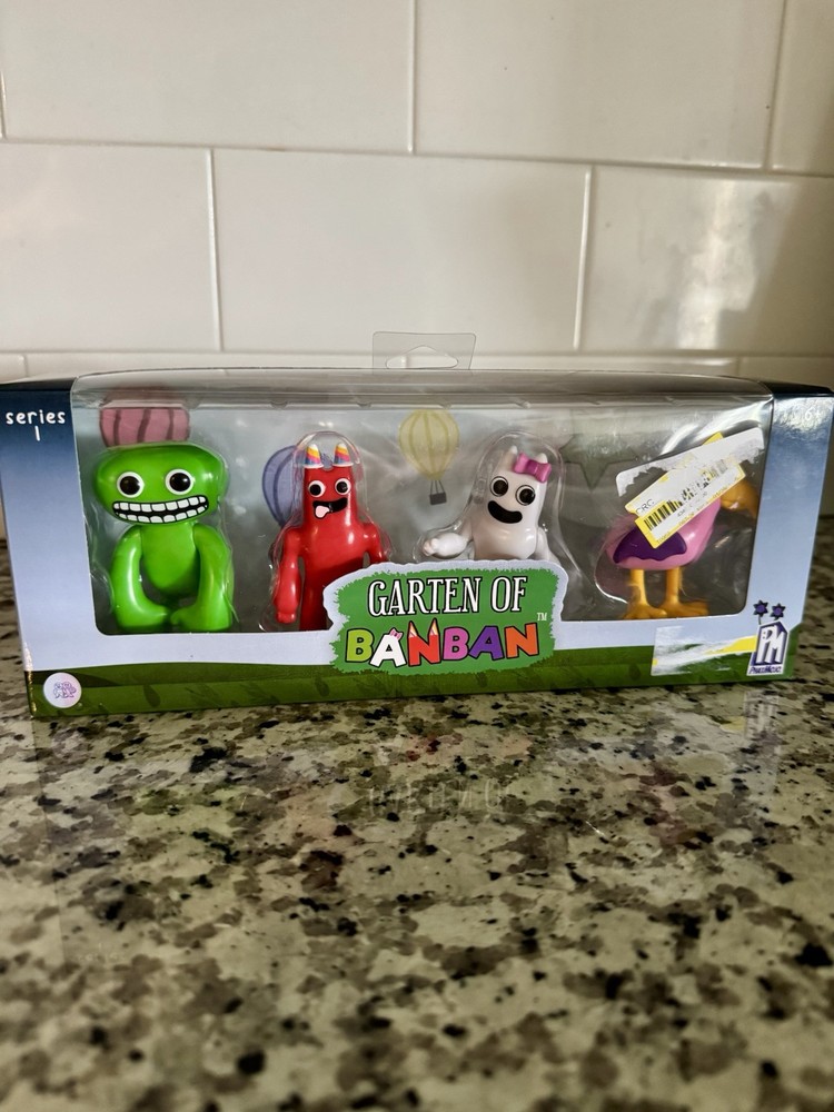 GARTEN OF BANBAN 4 Pack Series 1 Figurines Phat Mojo 2024 New