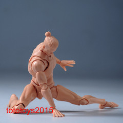 Romankey 1/12 Yellow Super Flexible Man Body 6”Joint Action Figure model Doll