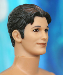 Nude Ken Doll Valentine Date Boyfriend Brunette Articulated DBox4 OOAK Mattel