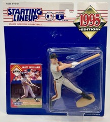 STARTING LINEUP FIGURE GIANTS MATT WILLIAMS 1995 SEALED