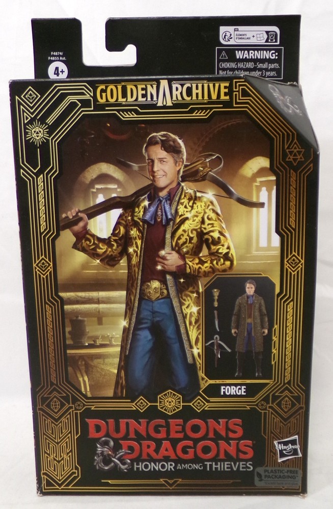 Dungeons & Dragons Honor Among Thieves Forge Golden Archive 6″ Figure Hasbro New
