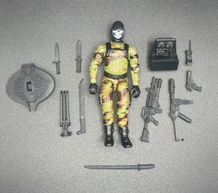 Gi Joe Blackmajor Custom Cobra Invasors X5 Master Set Commandos 3.75 Troopers