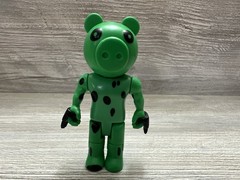 Roblox Piggy Action Figure Dinopiggy Articulated Green PVC Toy Fun!