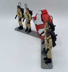 Ghostbusters Plasma Pack 40th Anniversary O-ring Figure Deluxe Stand