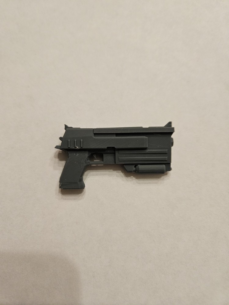 **Digital STL Only** Fallout 3 New Vegas 1/6 Scale 10mm Pistol Threezero