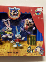 Vintage Tiny Toons Adventures Gift Set Bend-Ems Bugs Bunny Bendable Justoys