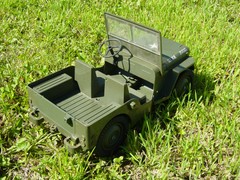 Vintage Gi Joe Jeep, 1965 Motorized Version – WORKS!