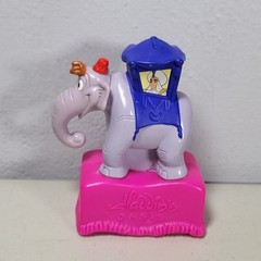 Aladdin Toy Lot – Abu Elephant, Prince Ali, Jasmine, Genie – Toys + Book + CD