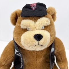 WWF Idea Factory Stone Cold Steve Austin 10″ Plush Bear 2001 Souvenir Rare WWE