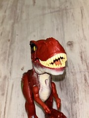 T-Rex Red Roaring Walking Light Up Dinosaur Battery Operated Zuru