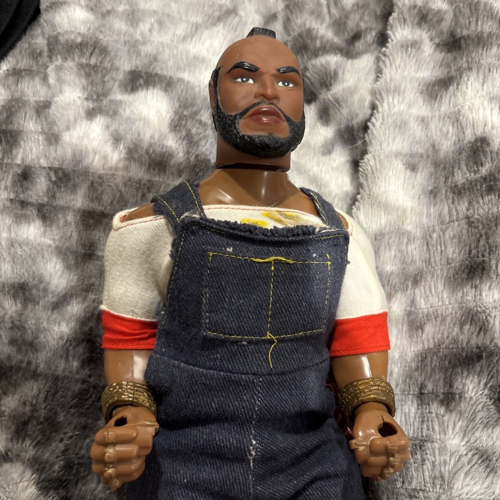 Vintage Mr. T Action Figure Doll 12 Inch 1983 BA Baracus A Team Toy Pity Fool