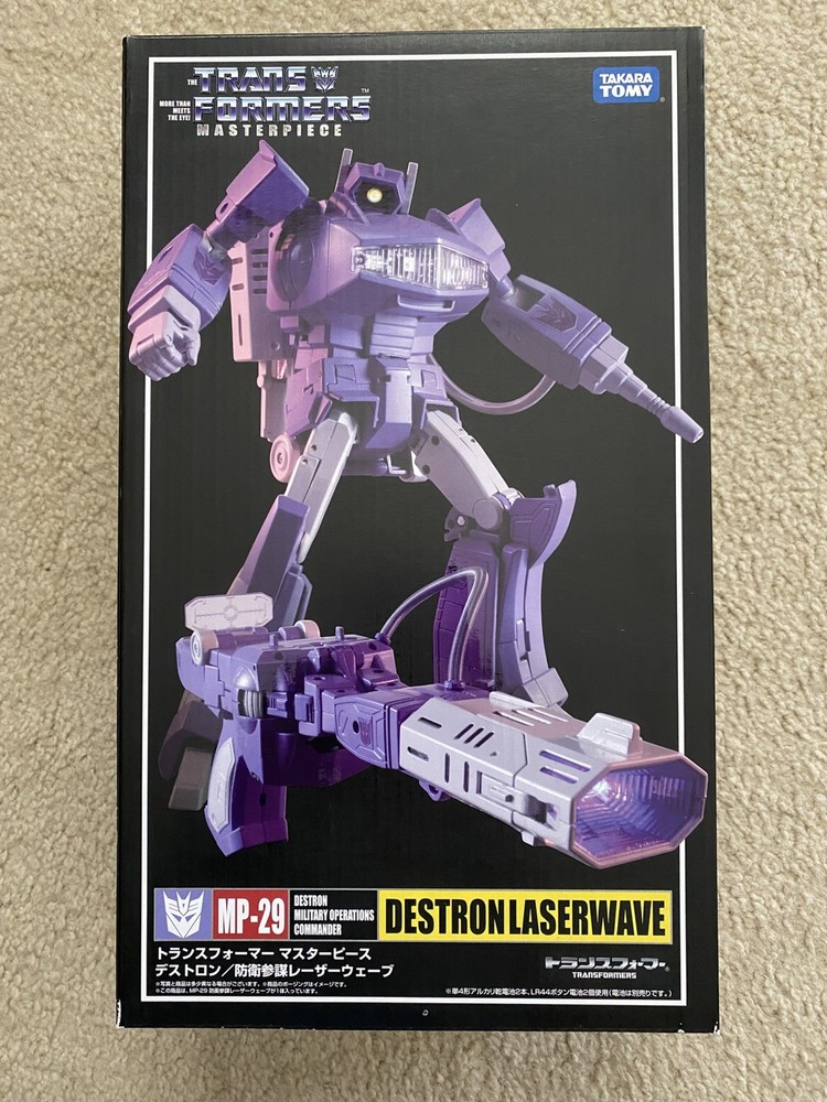 Takara Tomy Transformers Masterpiece Laserwave MP-29 New in Open Box – NOT a KO